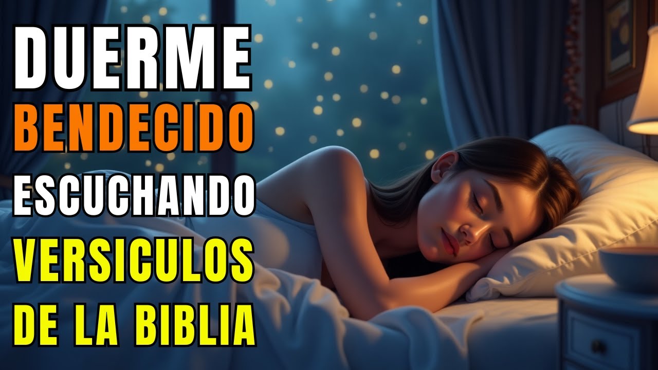 Salmos y Versículos Bíblicos Para Dormir Bendecido | Biblia Hablada | Duerme Con La Palabra de Dios
