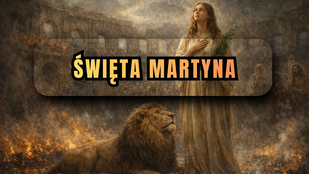 Nie spłonęła, nie pokonały jej lwy - św. Martyna, Dziewica i Męczennica (30 stycznia)