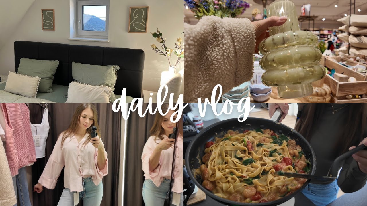Frühlingsdeko, Shopping, neue Poster, schnelles Rezept | DAILY VLOG | lifeofbinii