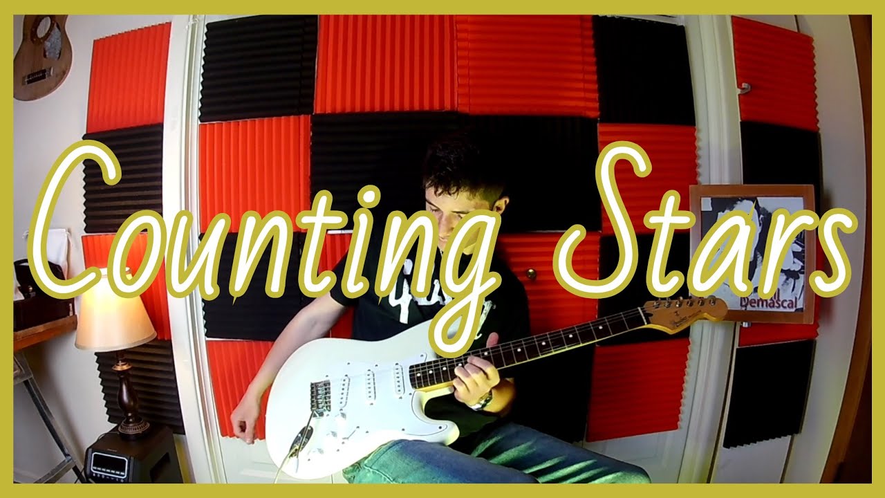 One Republic - Counting Stars - Electric Guitar Cover