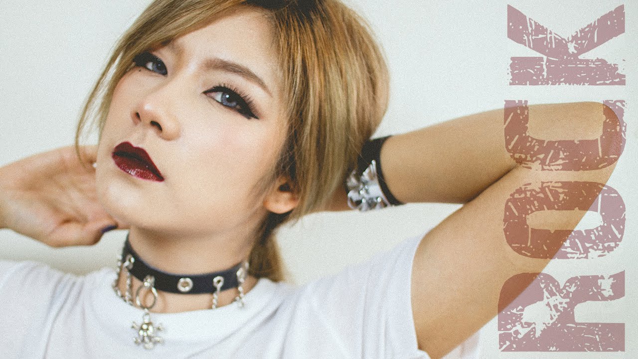 แต่งหน้าสาวร็อค  ร็อคเกอร์สาว เผ็ด ดุ พริก 10 เม็ด  | Rock Makeup | นางพญาปลวก