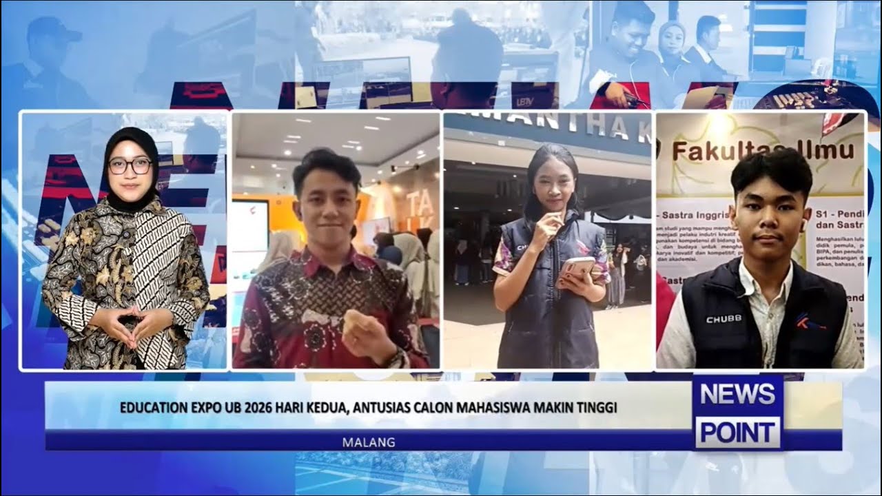 EDUCATION EXPO UB 2026 HARI KEDUA, ANTUSIAS CALON MAHASISWA MAKIN TINGGI - NEWSPOINT