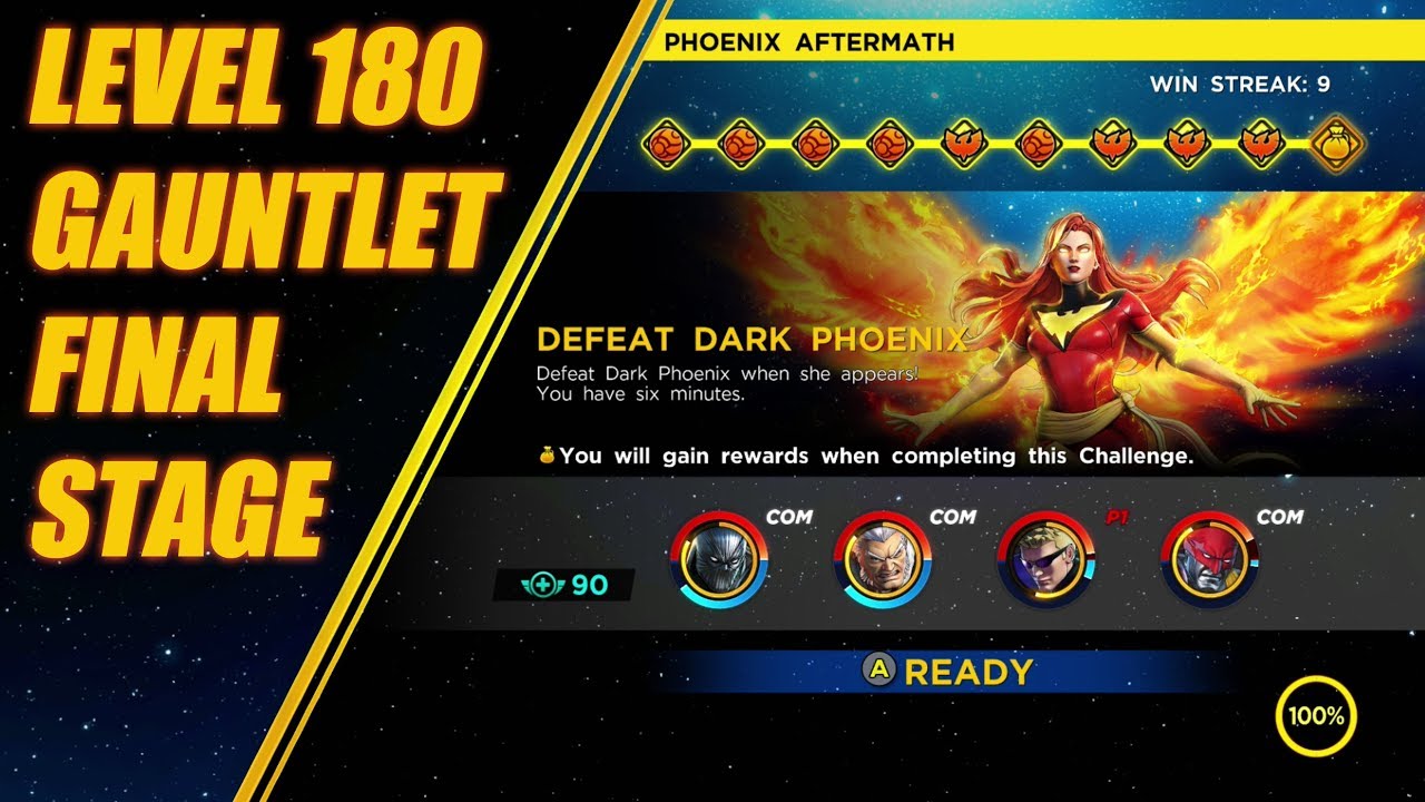 INSANE LEVEL 180 GAUNTLET FINAL NODE GAMEPLAY! - Marvel Ultimate Alliance 3 (MUA3)