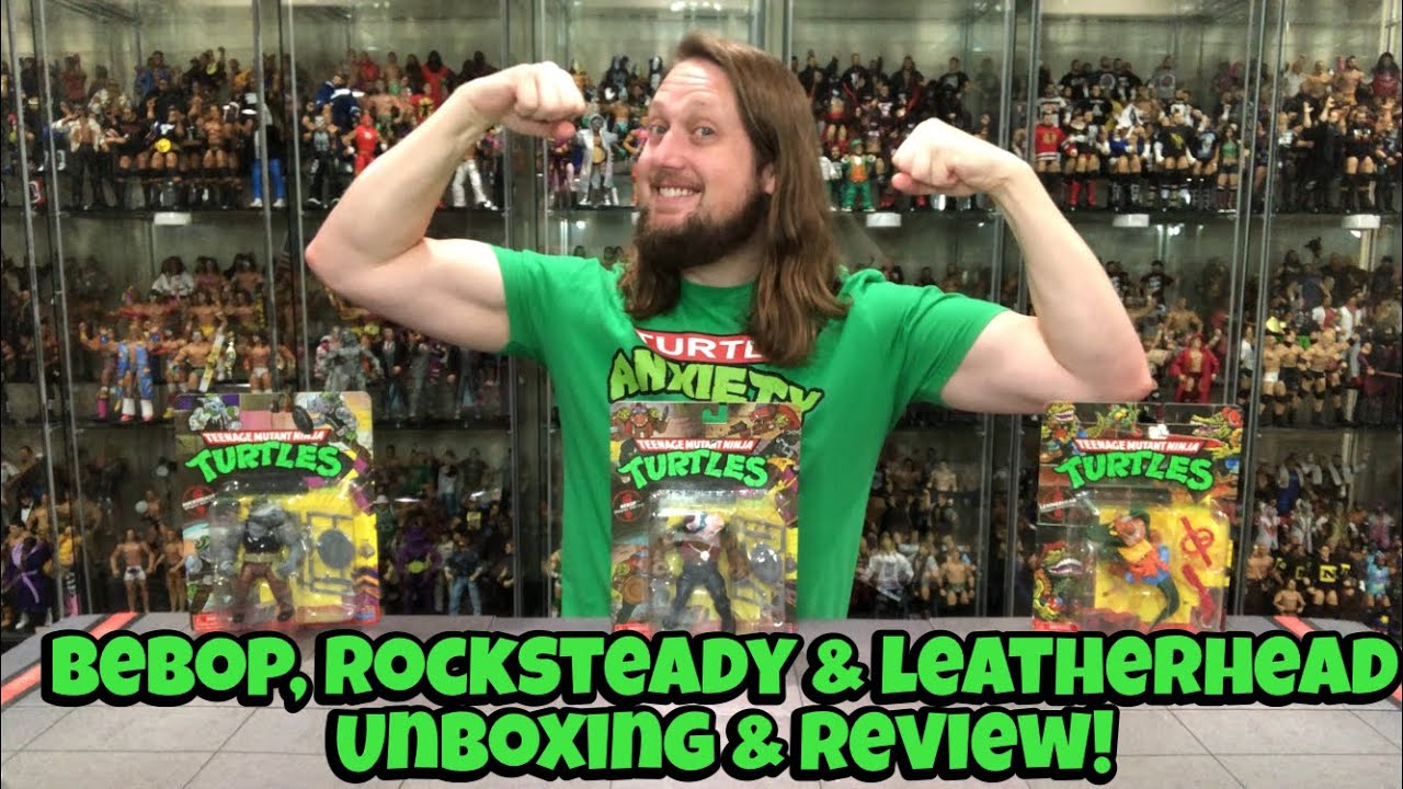 Bebop, Rocksteady & Leatherhead TMNT Unboxing & Review!
