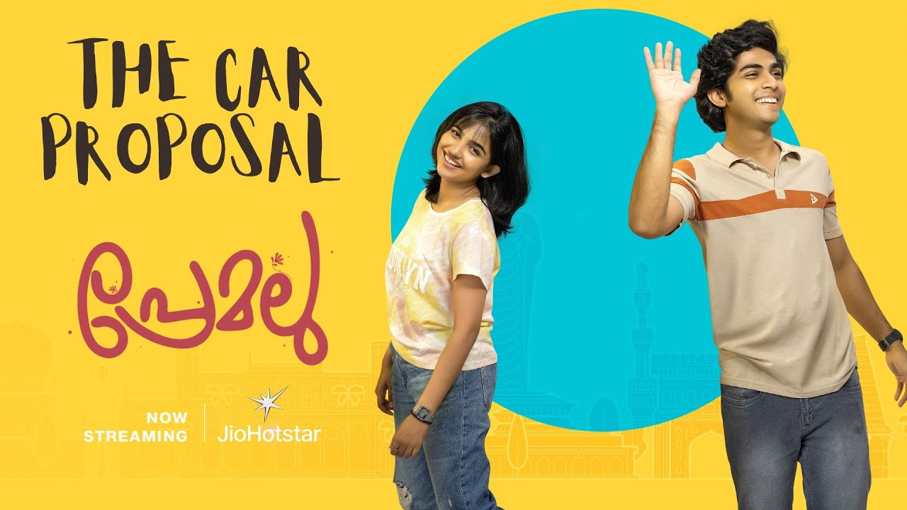 The Car Proposal Scene ❤️ | Premalu | Climax | JioHotstar | Now Streaming