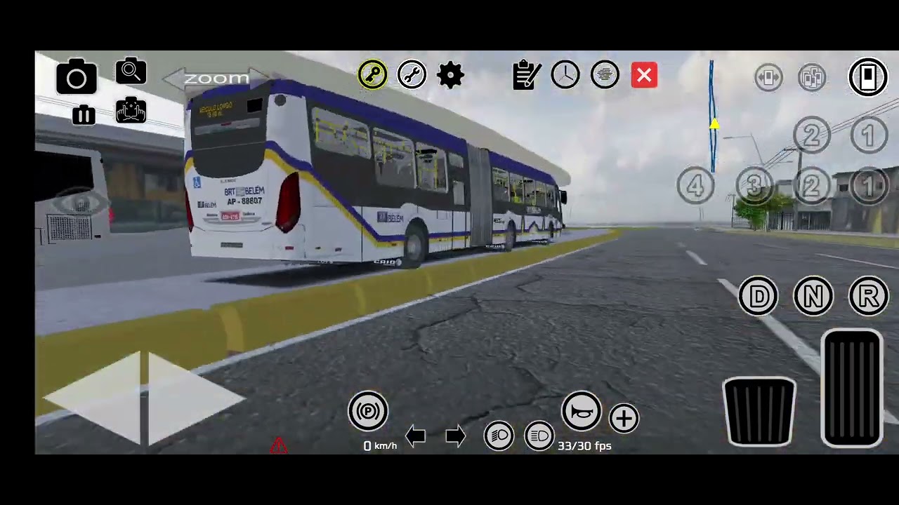 ônibus BRT Belém do Pará
