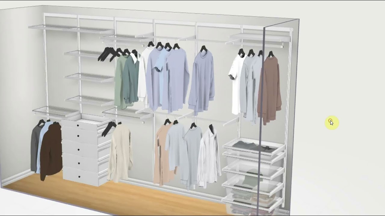 Hayley first pass - We design, supply and install Elfa modular storage.