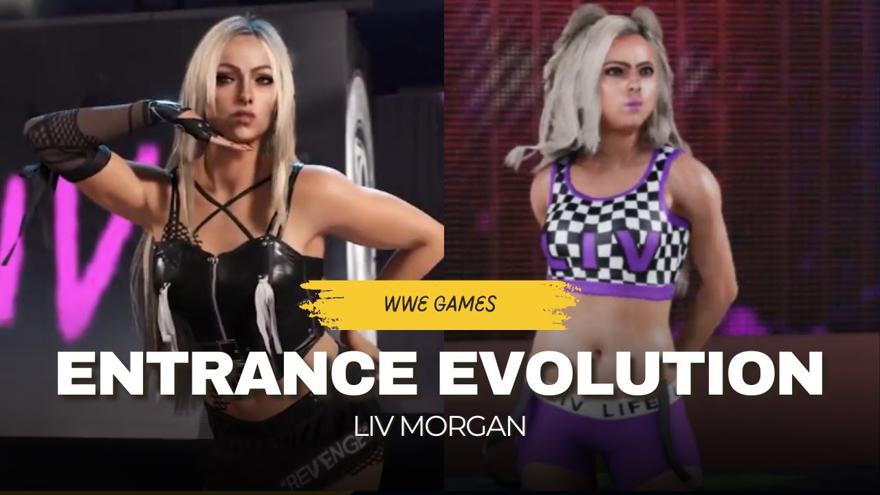 WWE Games Entrance Evolution - Liv Morgan! (WWE 2K19 - WWE 2K25)