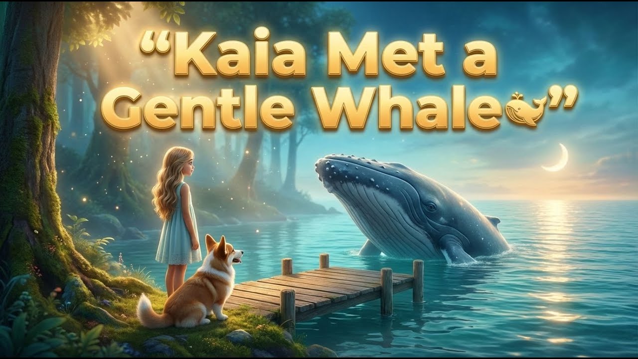 🐋 Kaia and the Whale Beyond the Trees | Gentle Story of Stillness, Listening & Earth’s Guardians