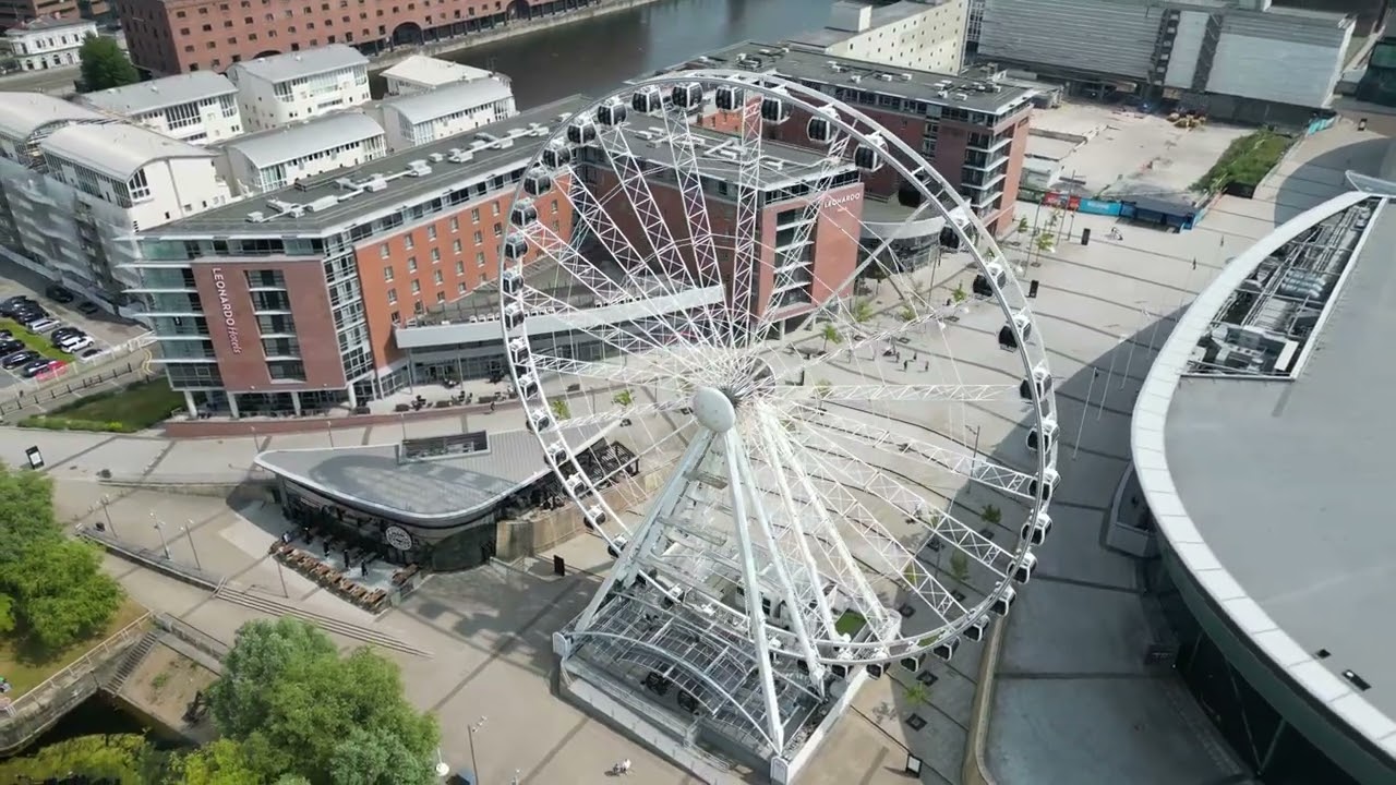 The Wheel of Liverpool [Drone Footage] [4K UHD] [DJI Mini 3 Pro]