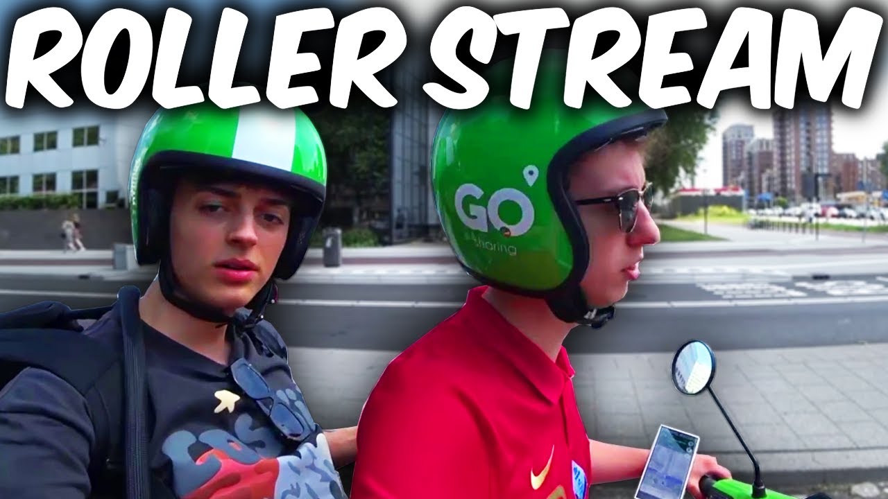 Wichtiger & Hugo fahren zum ERSTEN mal mit einem ROLLER