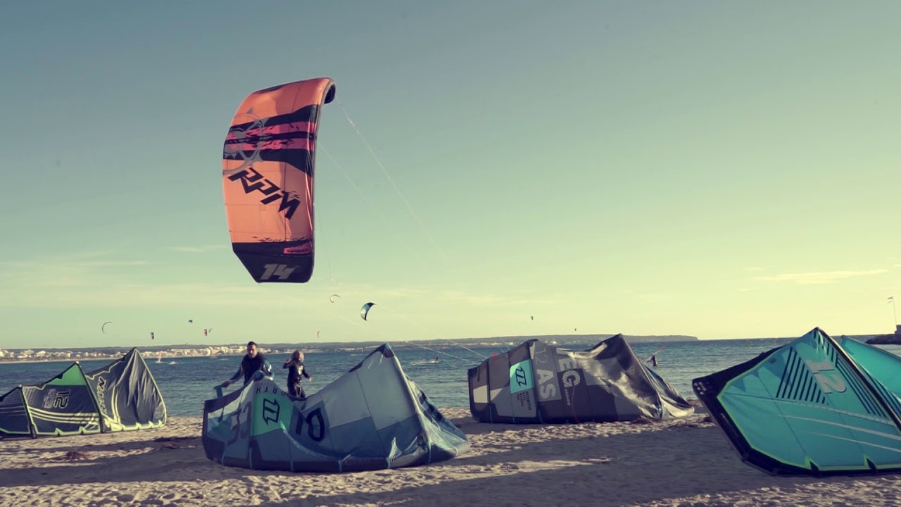 Can Pastilla Mallorca Kitesurfing Windsurfing January 2018