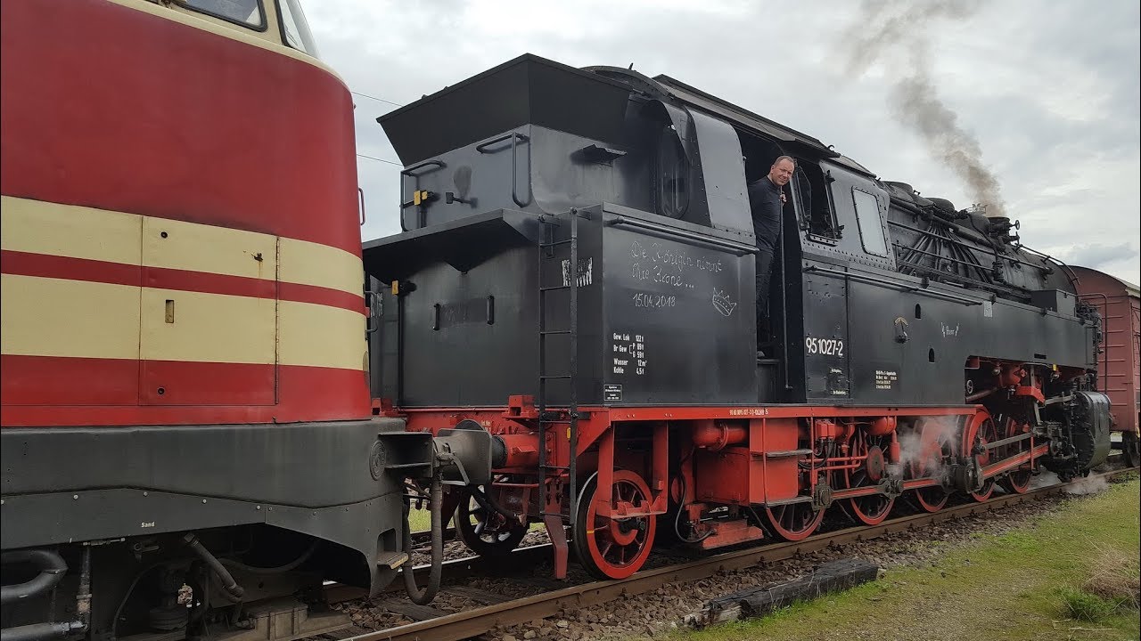 95 027 -   Abschied auf Zeit von der Bergkönigin   16 04 2018