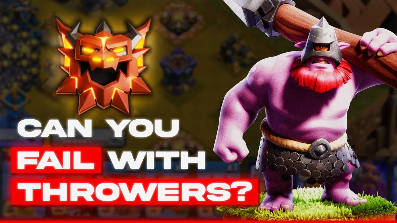 CAN YOU FAIL WITH THROWERS?!🤔| Day 7 | Legends League Gameplay | Clash of Clans | thisLegendsGuy