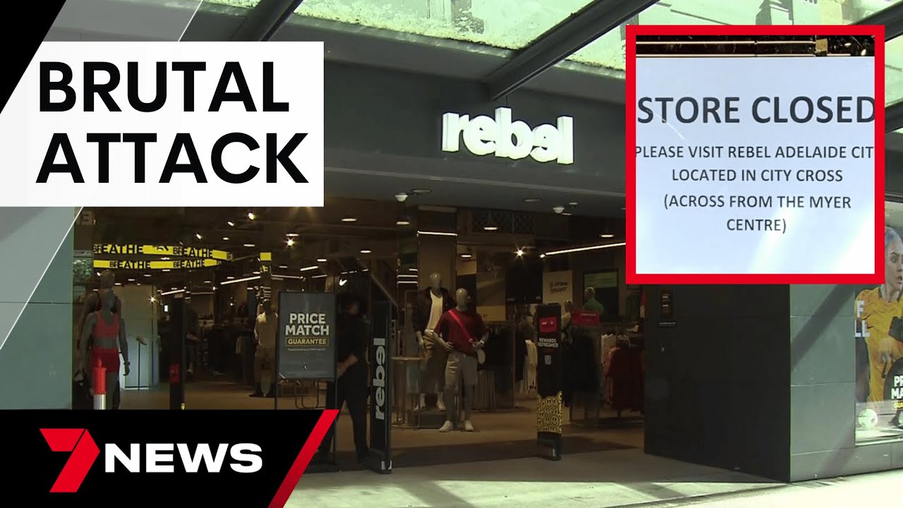 Teen shoplifter accused of bashing Adelaide retail worker | 7 News Australia