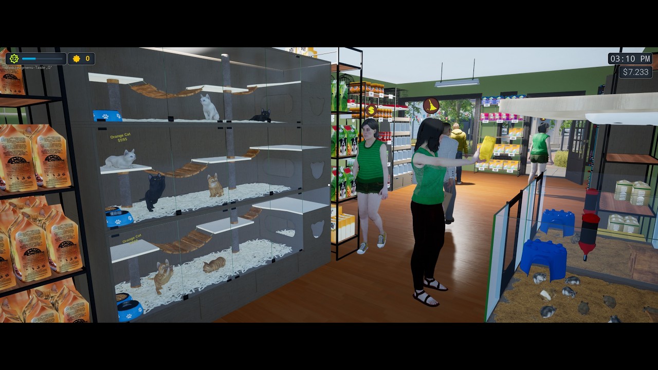 Exotica2 - Pet Shop Simulator 11 - Die ersten Meeresfische und der Mitarbeiterstab wird optimiert