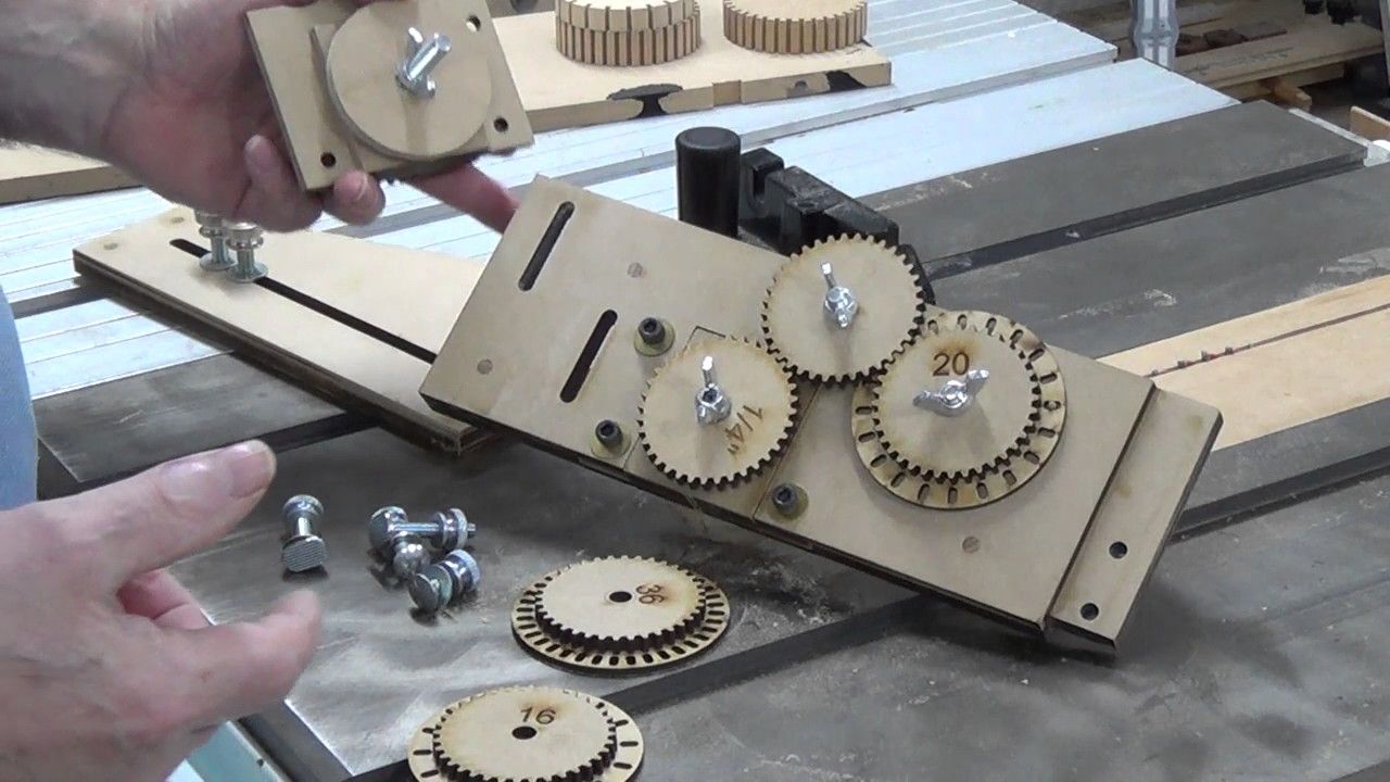 Wheel kerfing jig - Part 2 (Using)