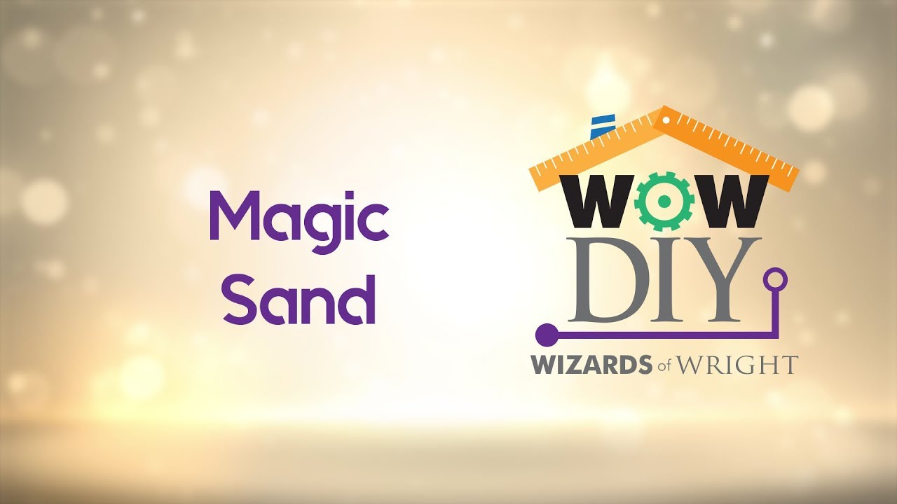 WOW! DIY: MAGIC SAND