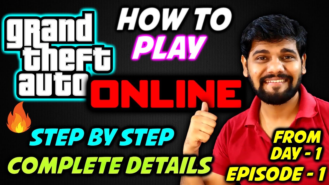 How To Play GTA 5 Online / GTA V online 🔥 Complete Beginner Guide | All QUES Answered ✔ EPISODE -1 ⚡