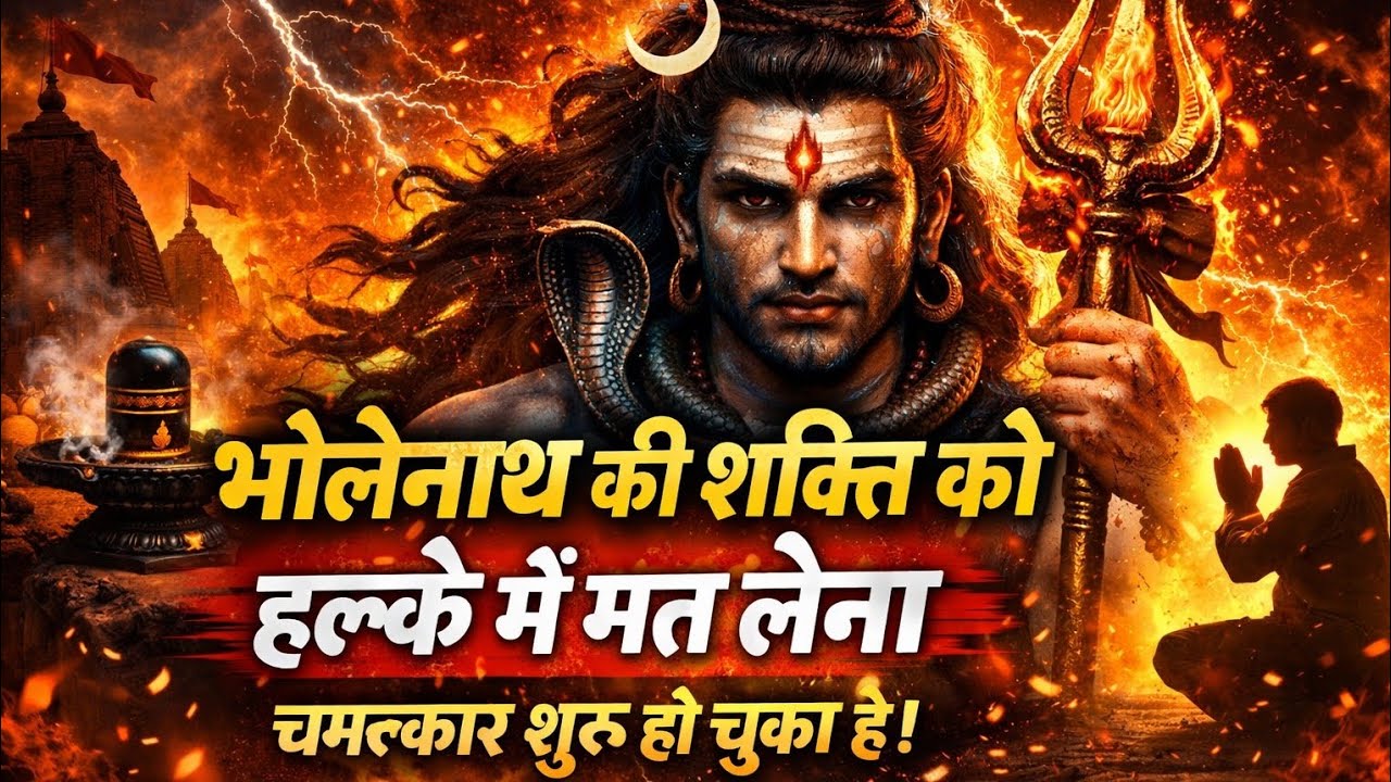 🔱 भोलेनाथ की शक्ति को हल्के में मत लेना — चमत्कार शुरू हो चुका है! #mahadev #harharmahadev 