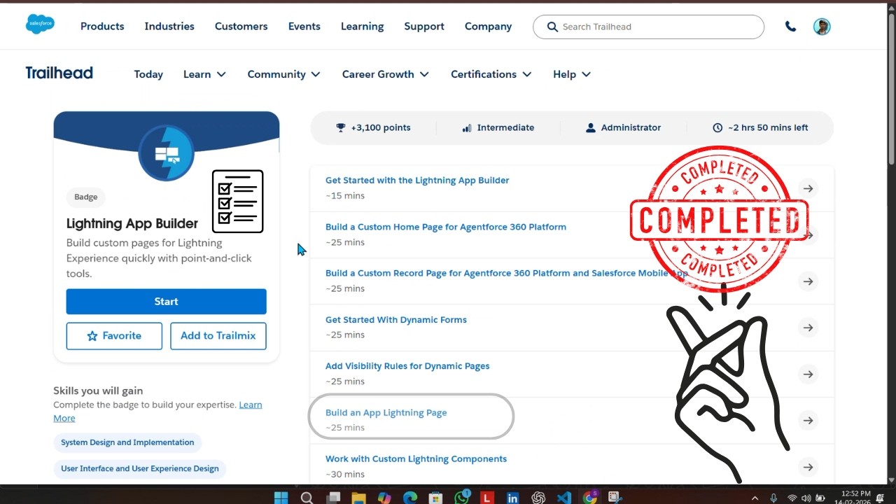 Build an App Home Lightning Page | Lightning App Builder | Trailhead - Salesforce #salesforce