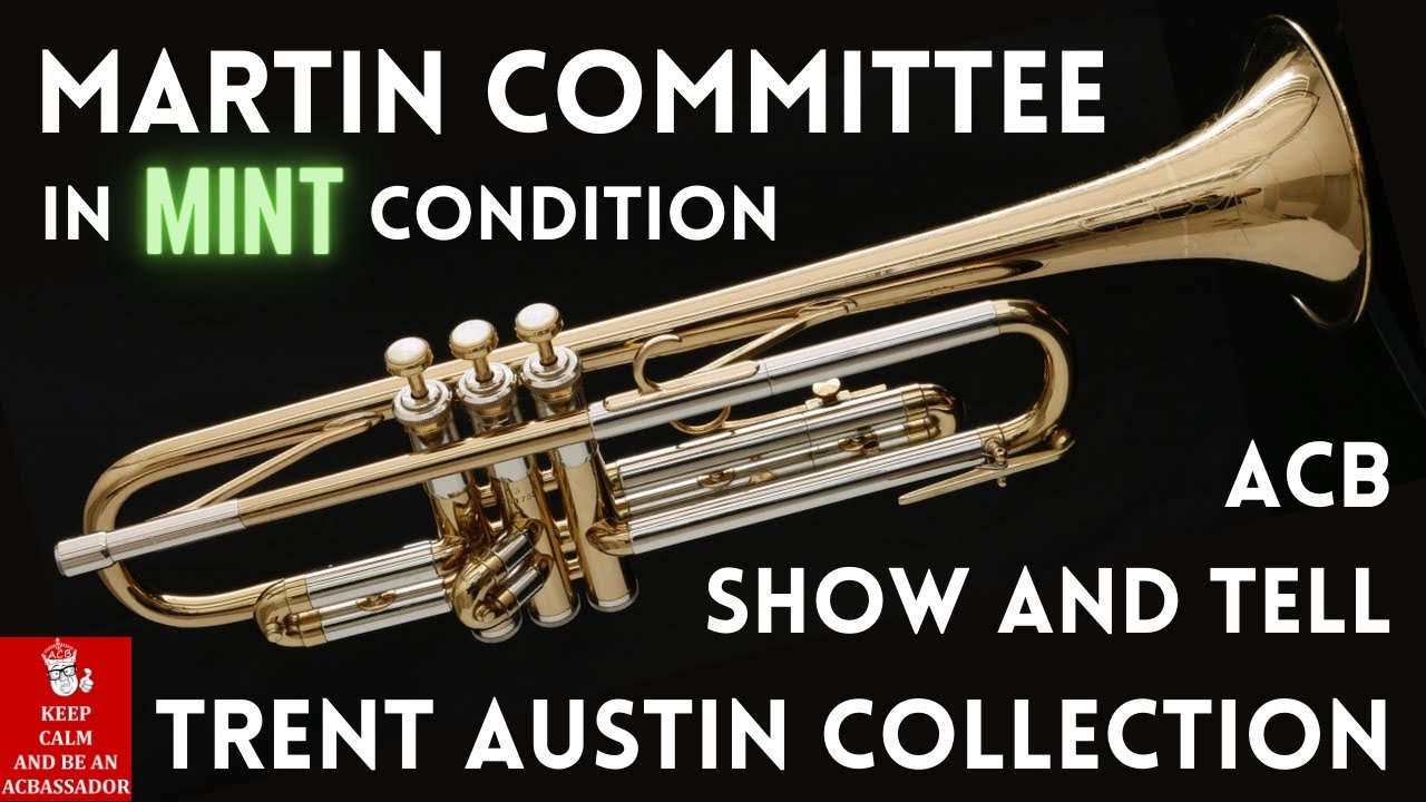 Rare Closet Find: 1958 Martin Committee Deluxe trumpet  in Mint Condition! #trumpet #treasure #acb