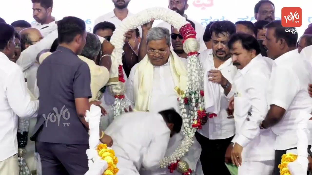 ವರುಣಾದಲ್ಲಿ ಸಿಎಂ ಸಿದ್ದರಾಮಯ್ಯ | CM Siddaramaiah in Varuna Assembly Constituency | YOYO TV Kannada