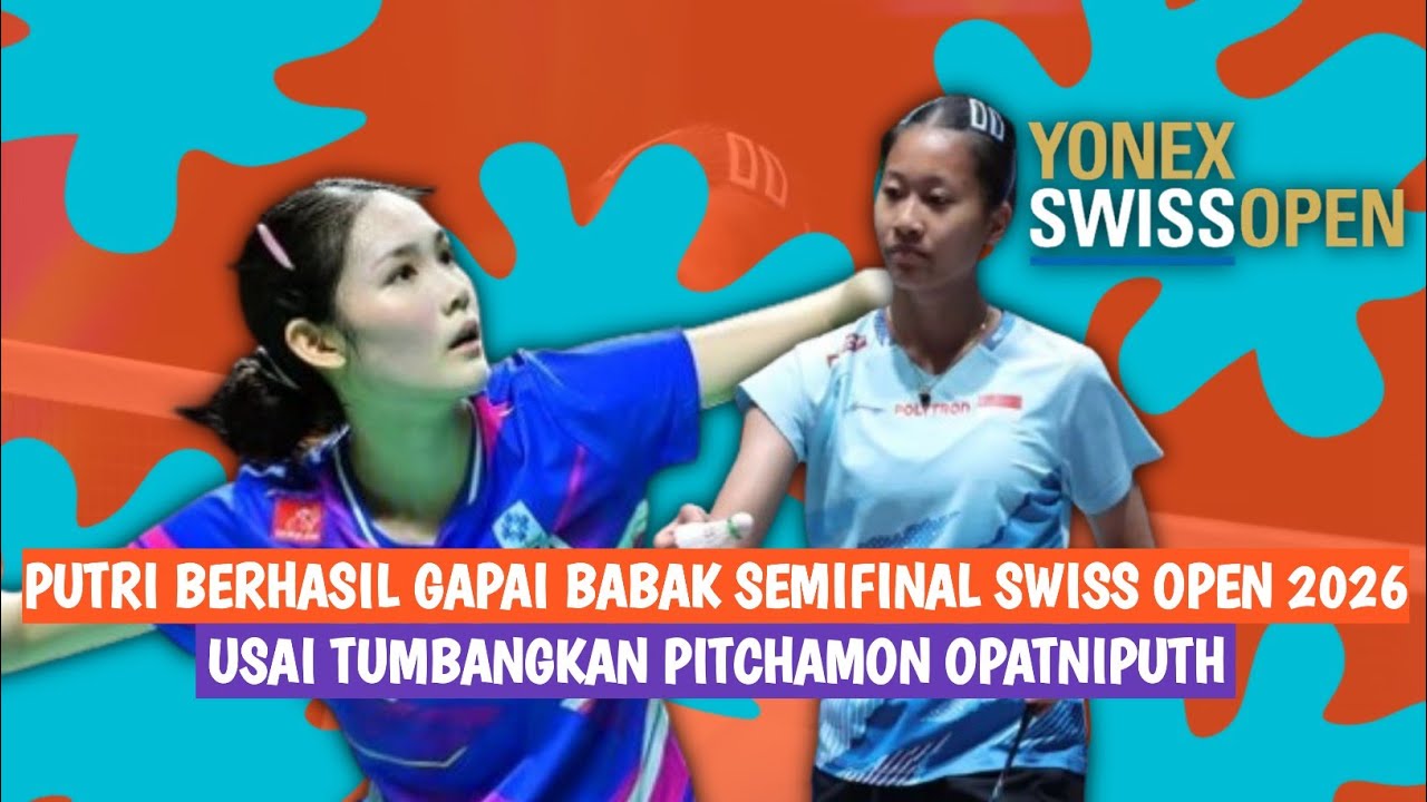 🔴LIVE - Putri Kusuma Wardani Vs Pitchamon Opatniputh - Swiss Open 2026