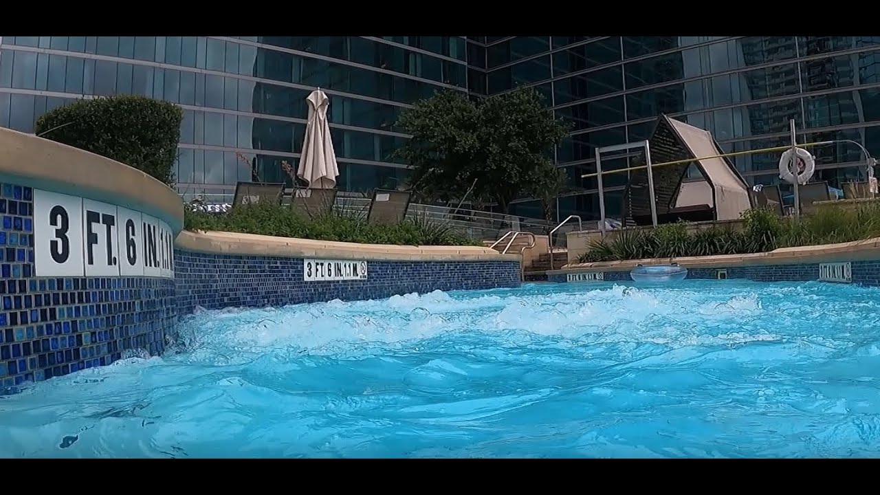 Houston Marriott Marquis pool tour