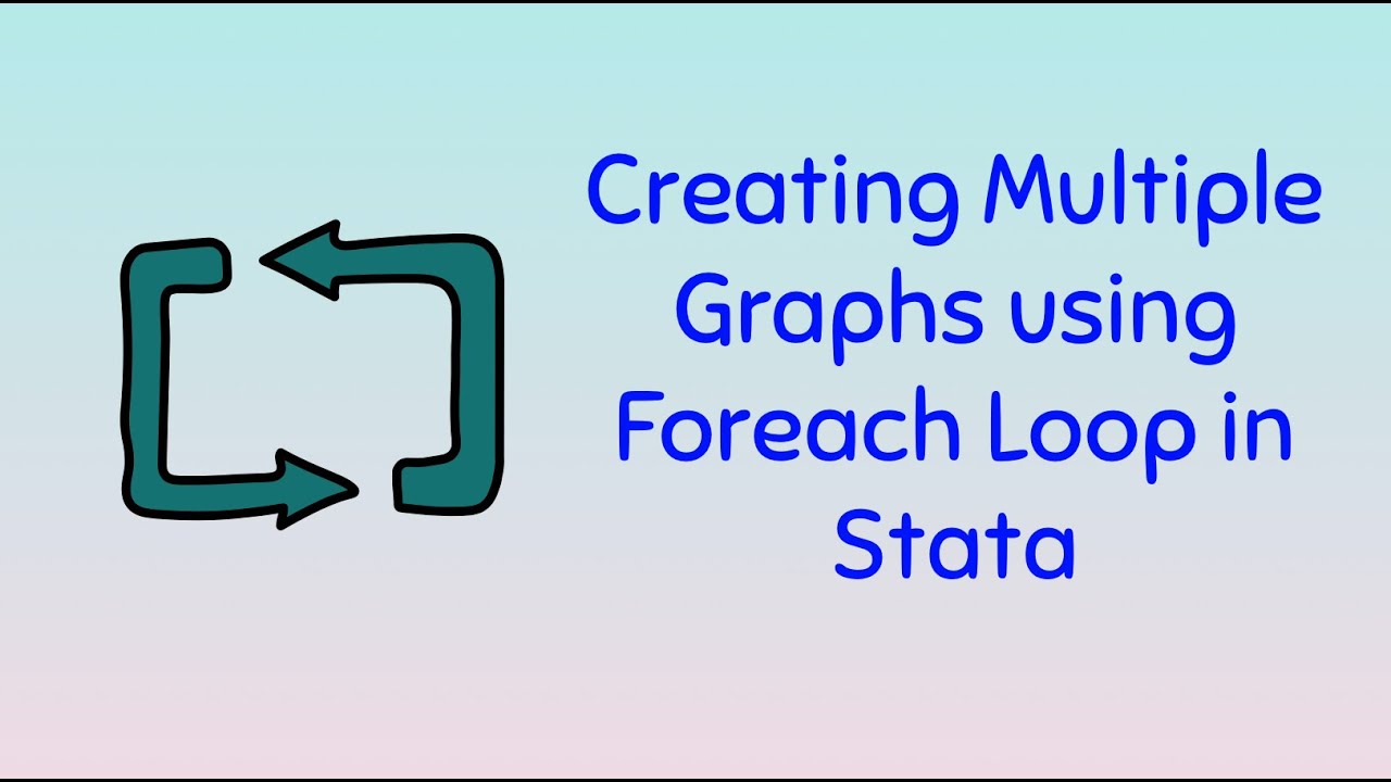 Multiple Plots using Foreach Loop in Stata
