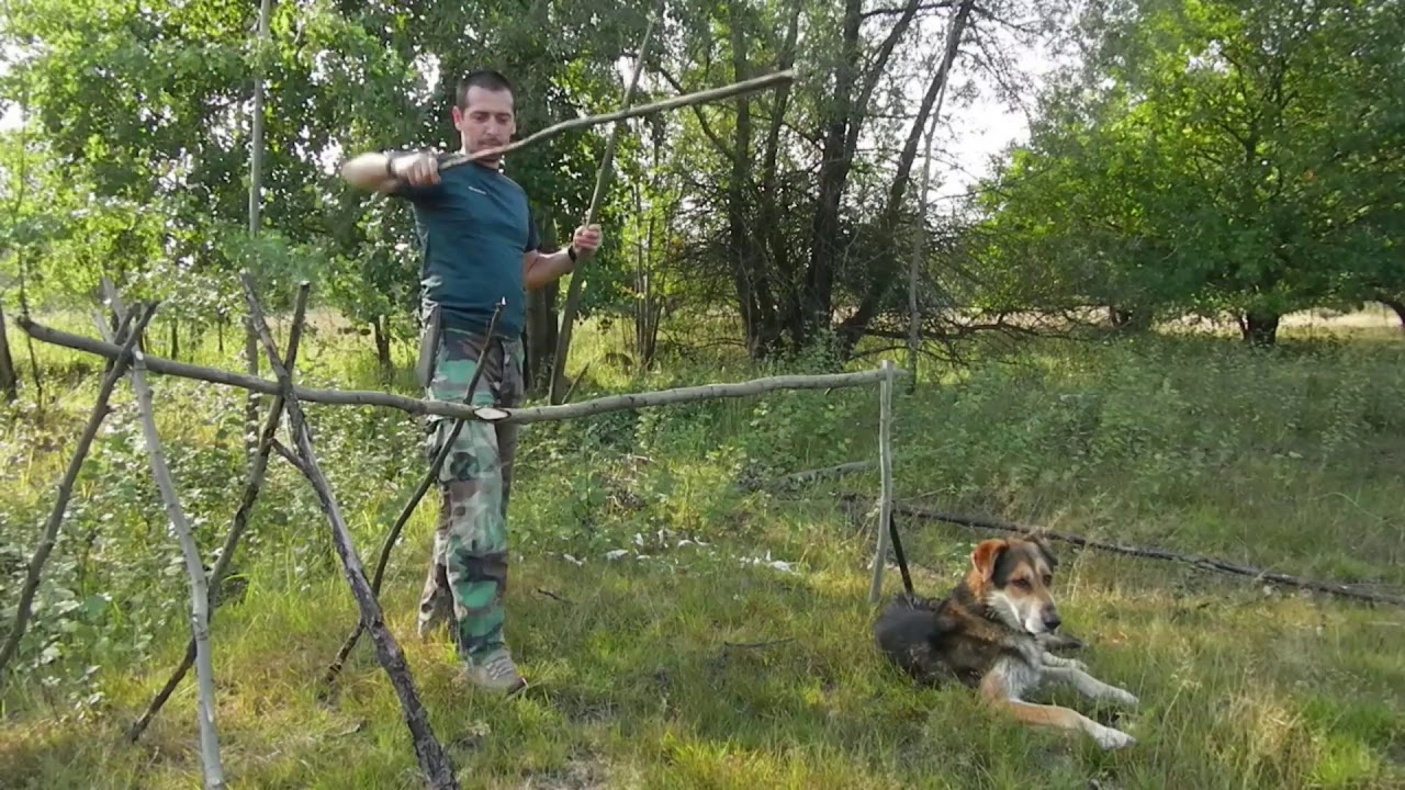Szałas budowa bez użycia linki, Pamięci Wolfa prawdziwego przyjaciela i towarzysza.