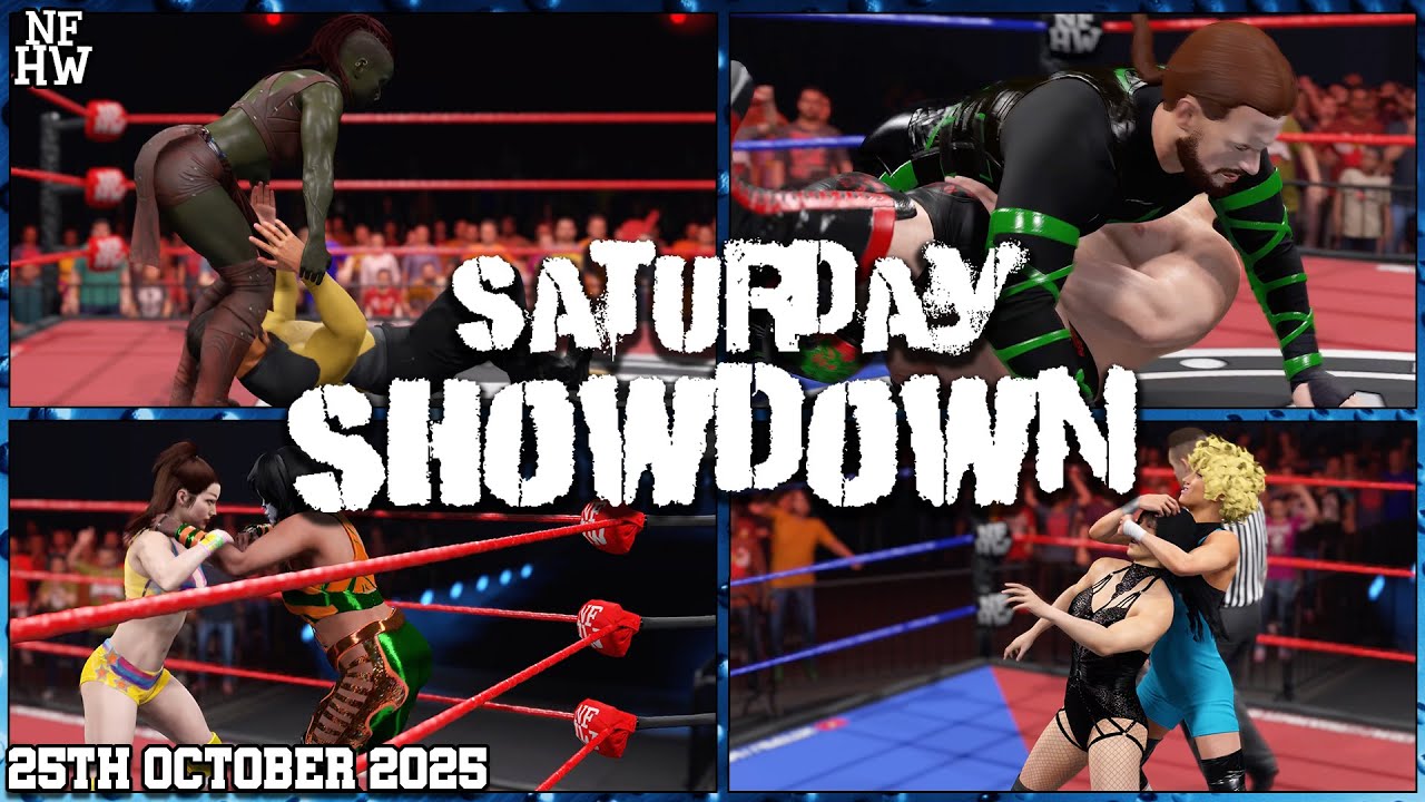N-FHW Saturday Showdown | 25th October 2025 | Full House Wrestling | WWE 2K25