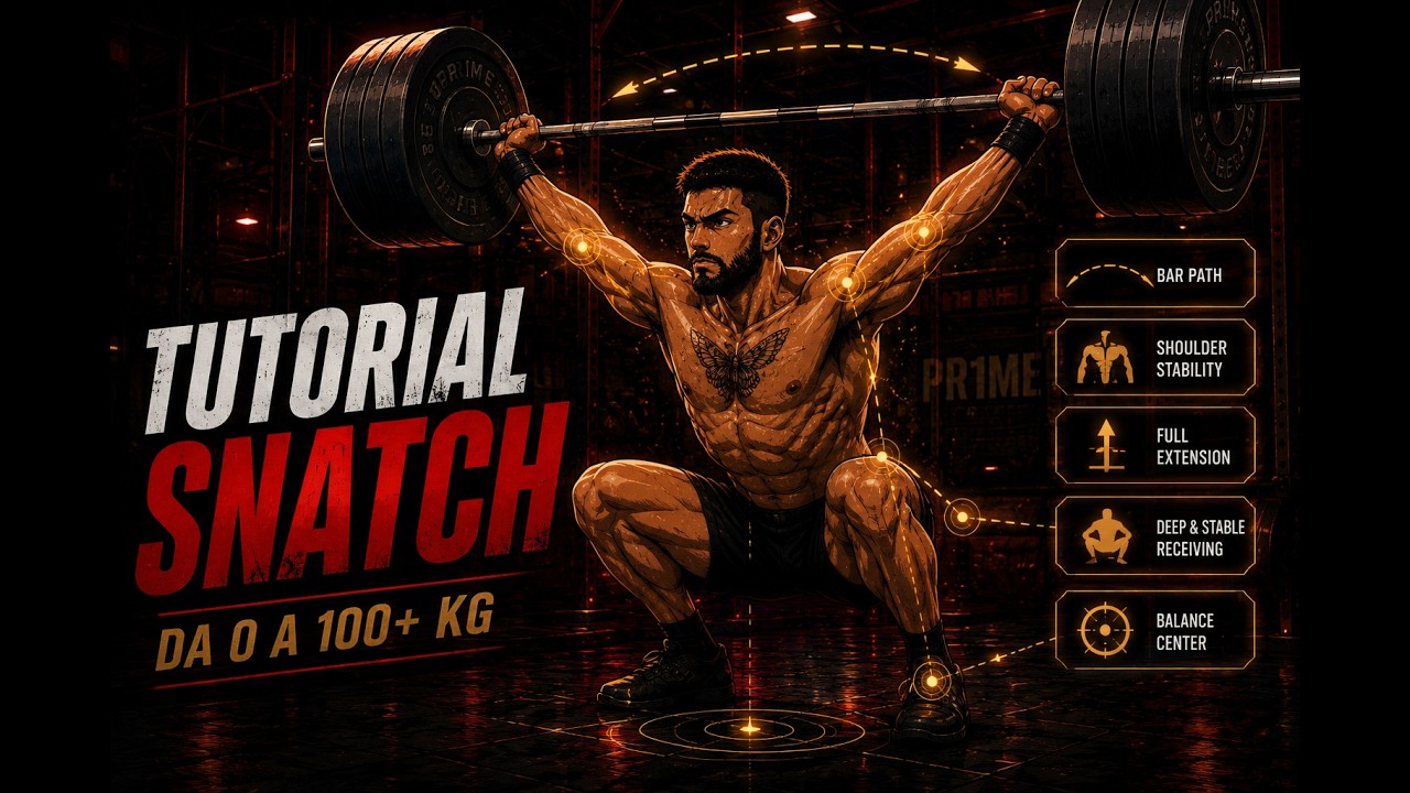 Guida completa allo snatch | da 0 a 100kg | Tutorial CrossFit®