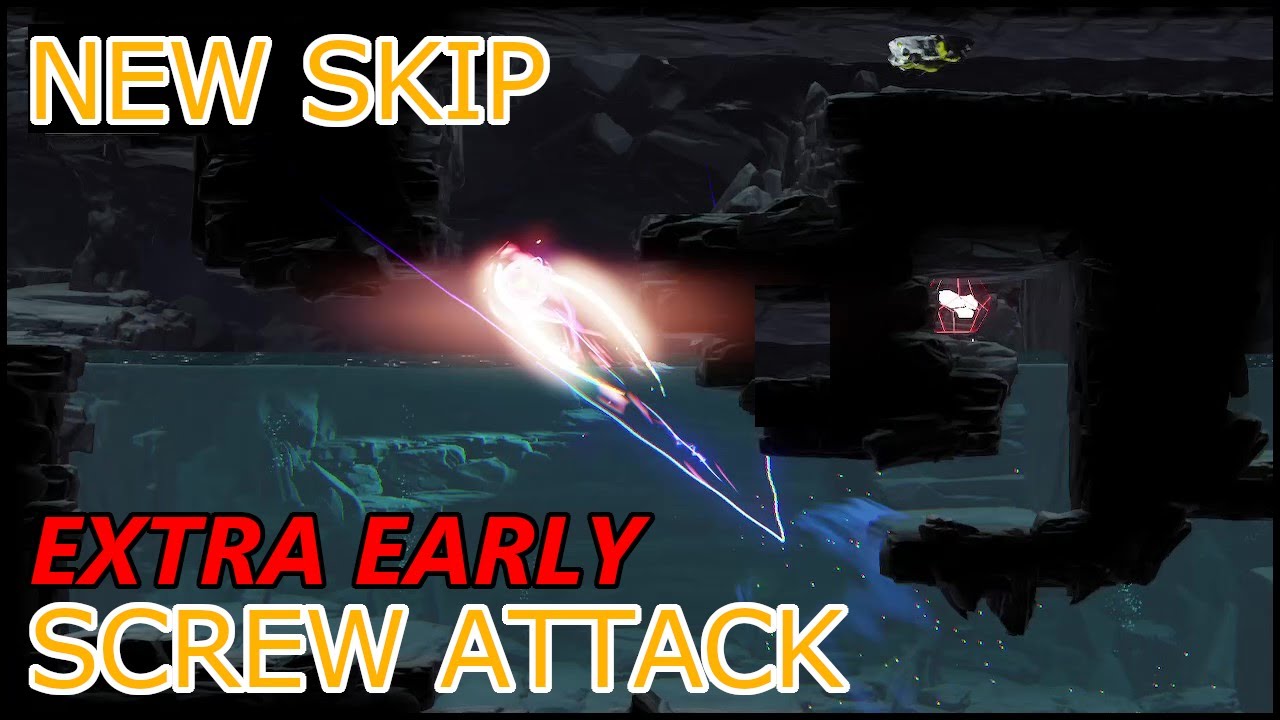 The new early Screw Attack skip for Metroid Dread speedruns