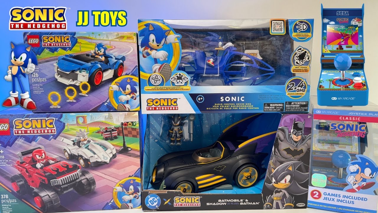 The Best Sonic Merch You Can Buy Right Now: Flying RC HoverBike | My Arcade Joystick