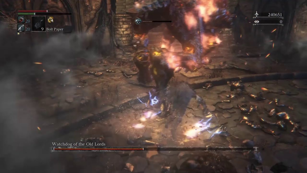 Bloodborne - Watchdog of the Old Lords (No Damage) Beast Claw