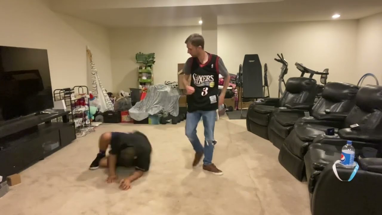 WWF U.S. Champ Roman Paines attacks Jay $$