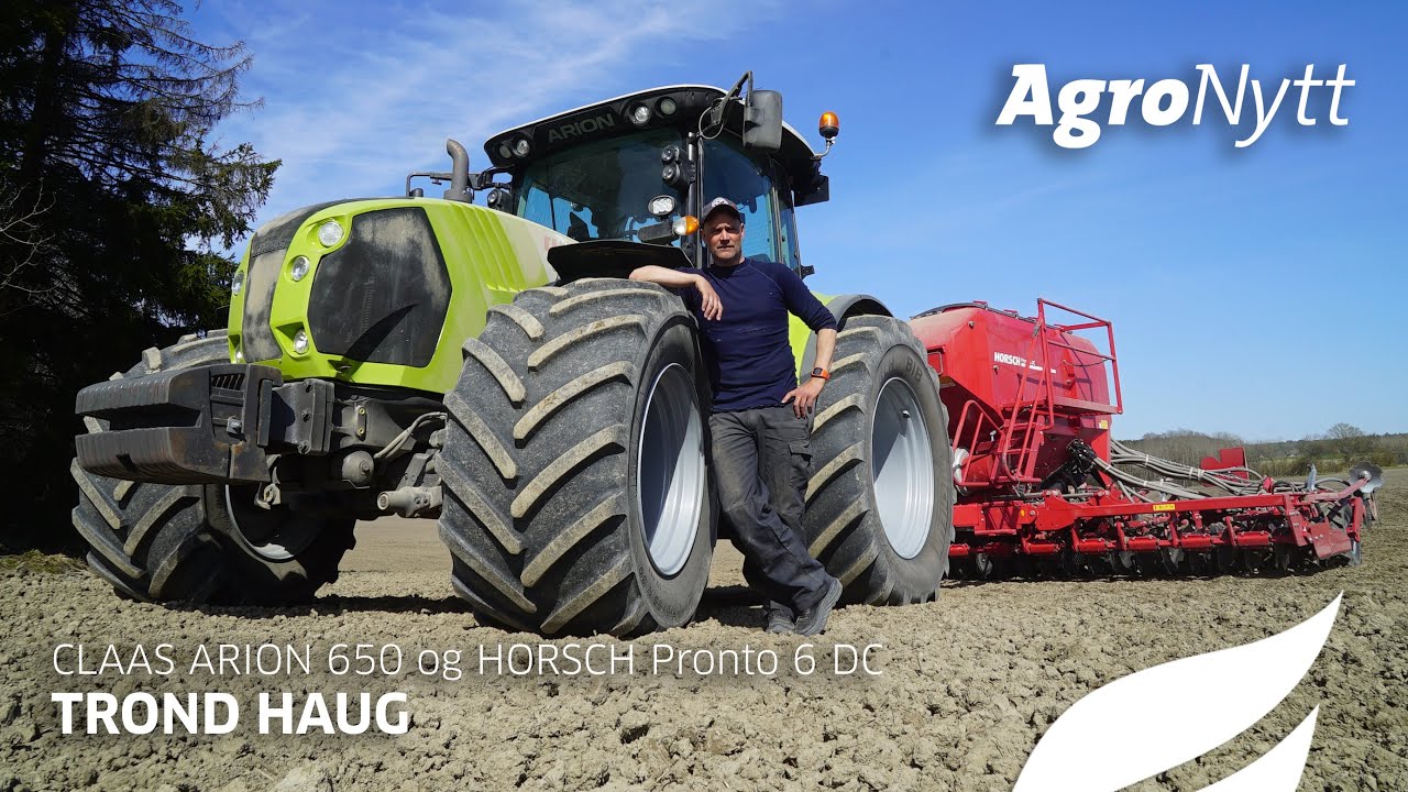CLAAS ARION 650 og HORSCH Pronto 6 DC  | Trond Haug