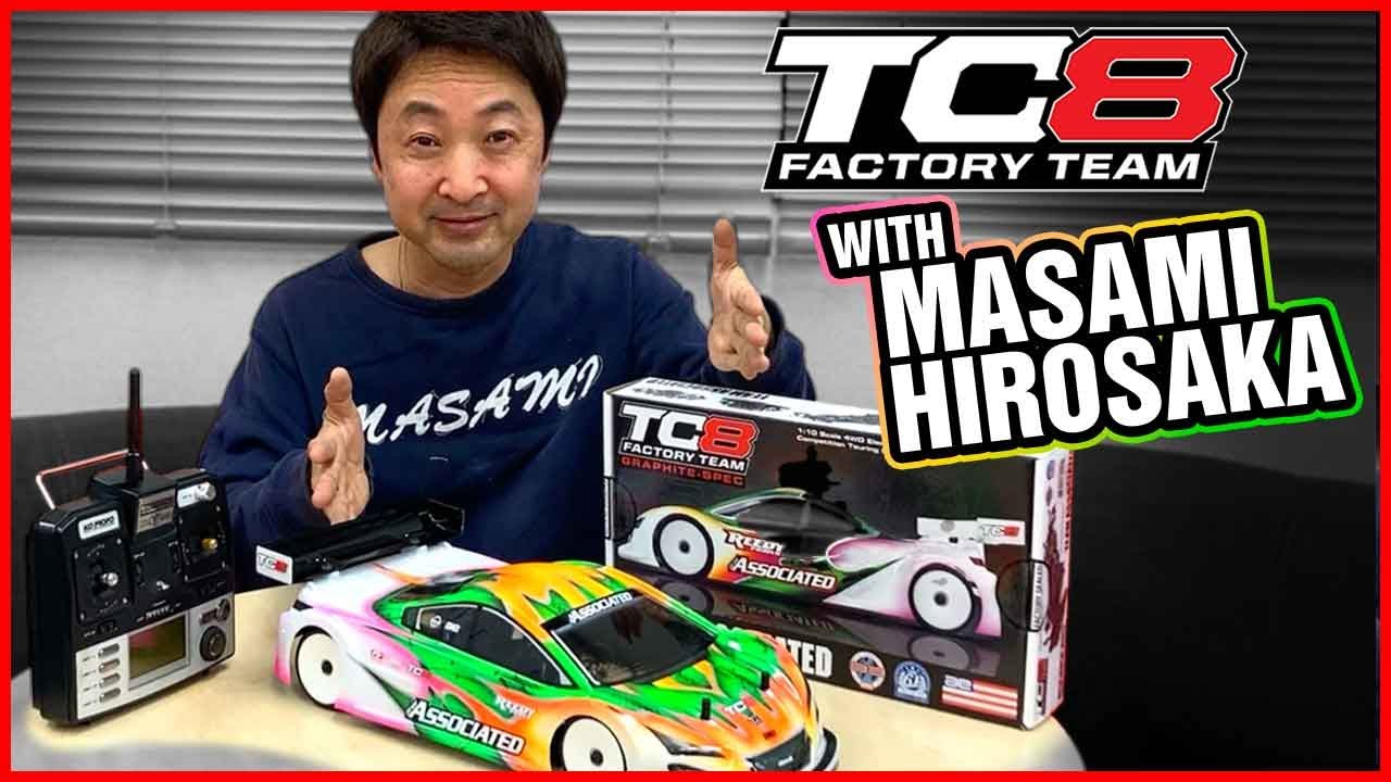 Masami Hirosaka and the Team Associated TC8