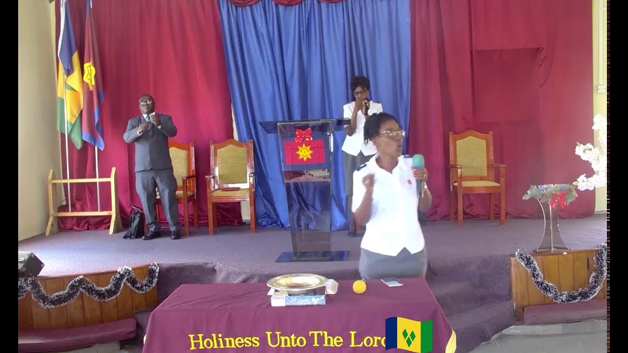 The Salvation Army St. Vincent and the Grenadines Holiness Service