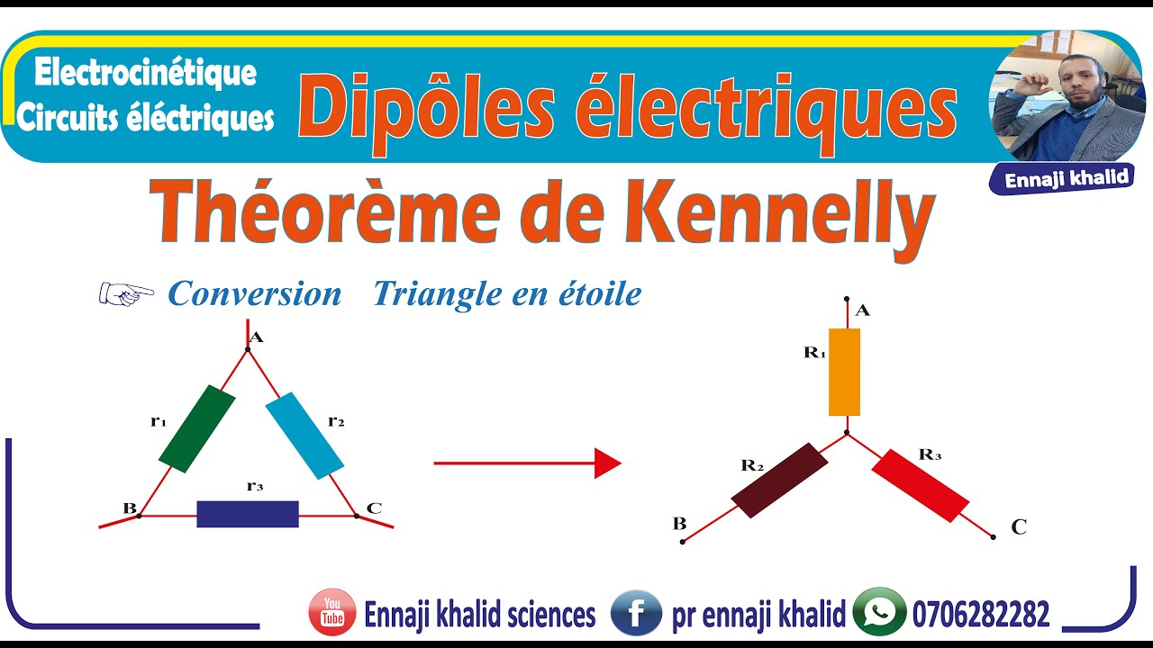 Kennelly's Theorem Conversion Triangle to Star