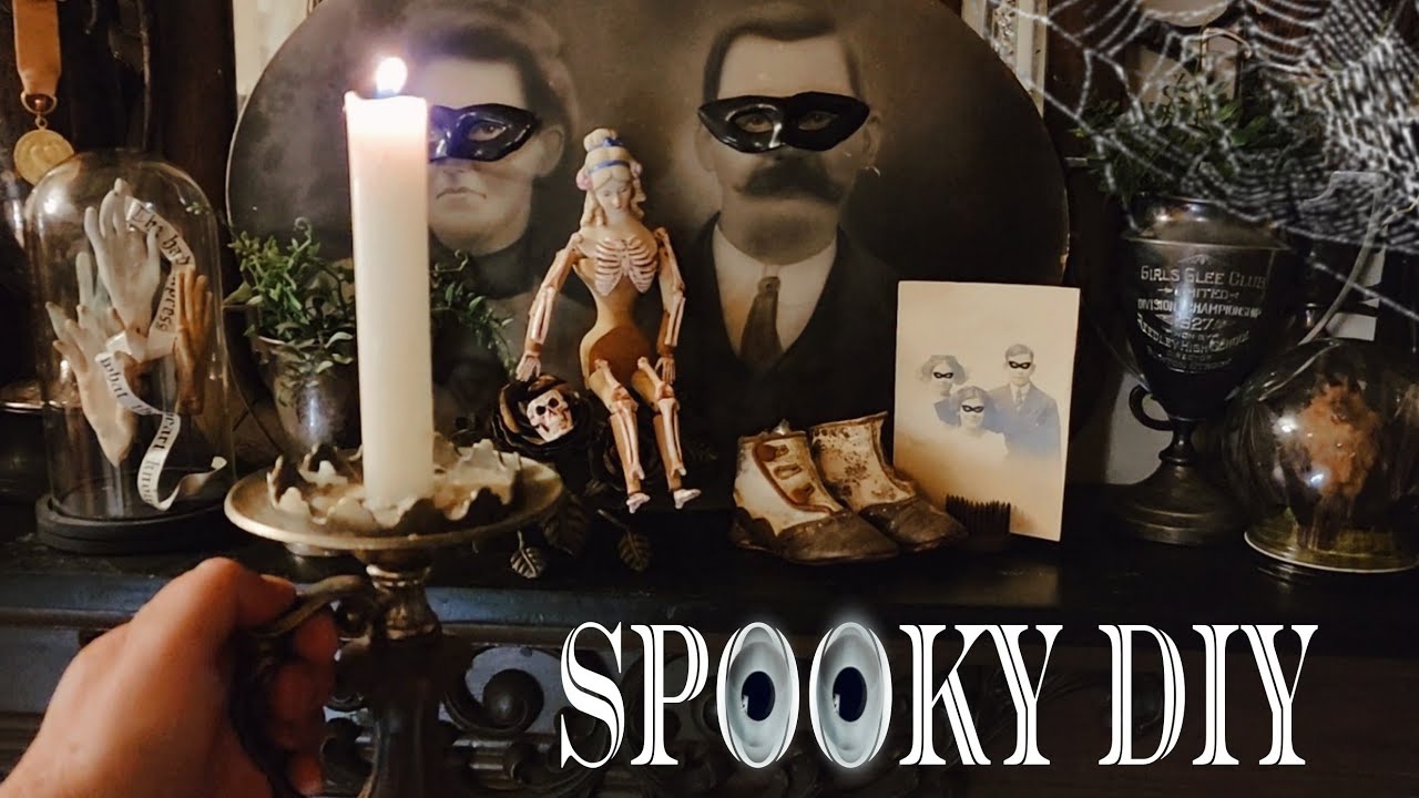 Victorian Skeleton Doll Part l  #halloween #craft  #halloweendecor