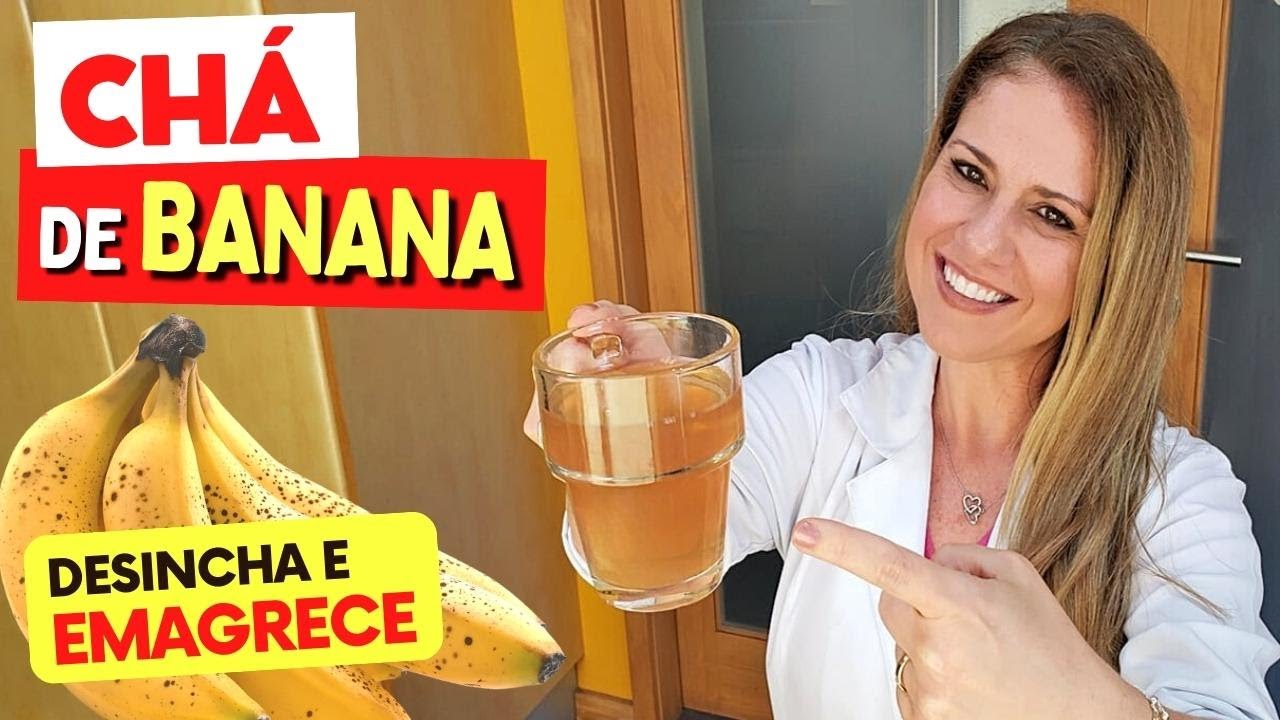 O Melhor CHÁ DE BANANA para EMAGRECER, DESINCHAR, DESINFLAMAR e SAÚDE- Fácil e Rápido
