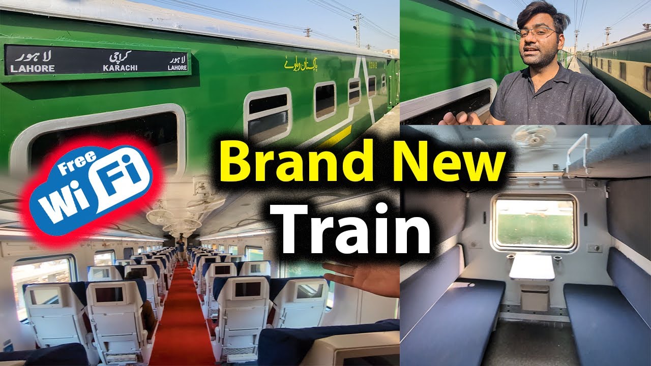 Brand New Shalimar Express | Free Wifi | AA Enterprises | Pakistan Railways | #shahfaizan