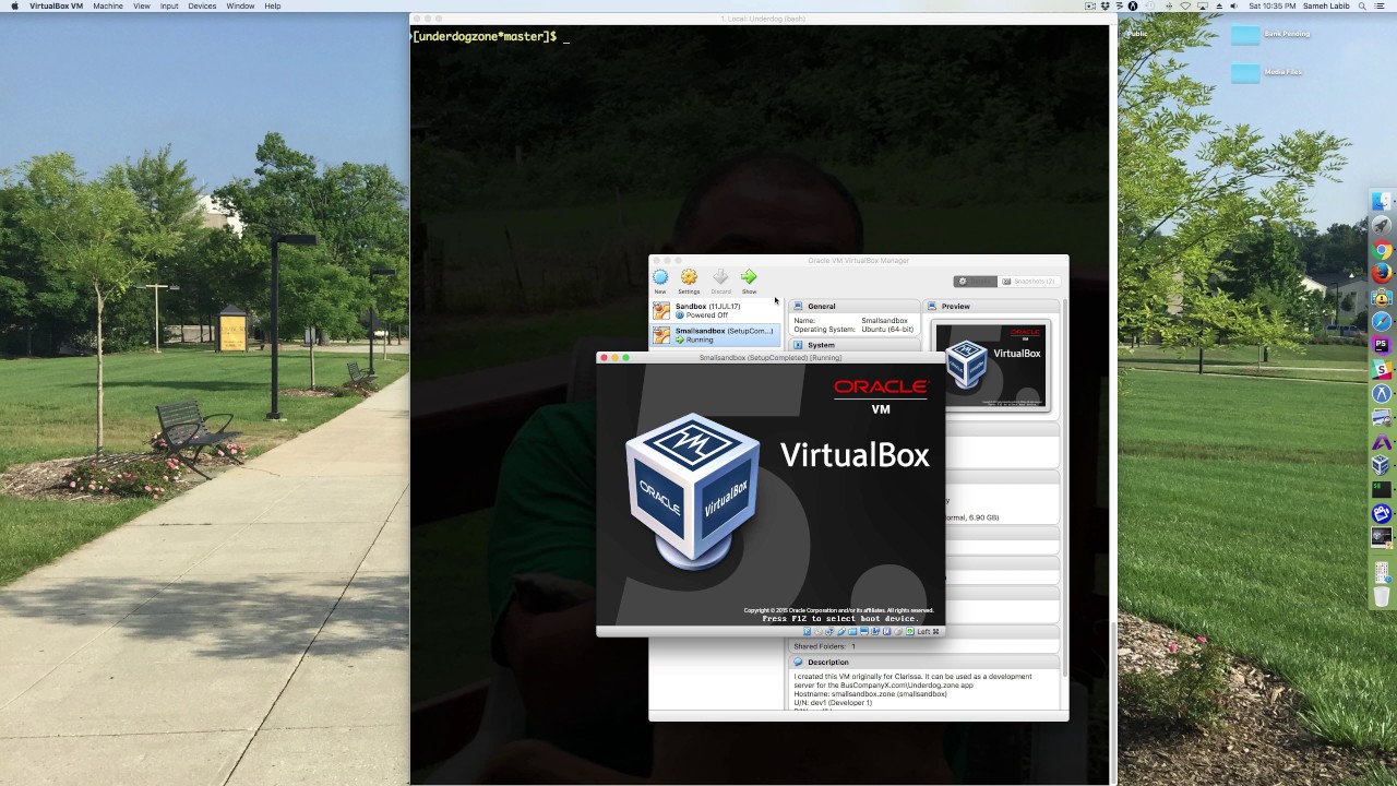 Clarissa Create a VirtualBox VM part 21