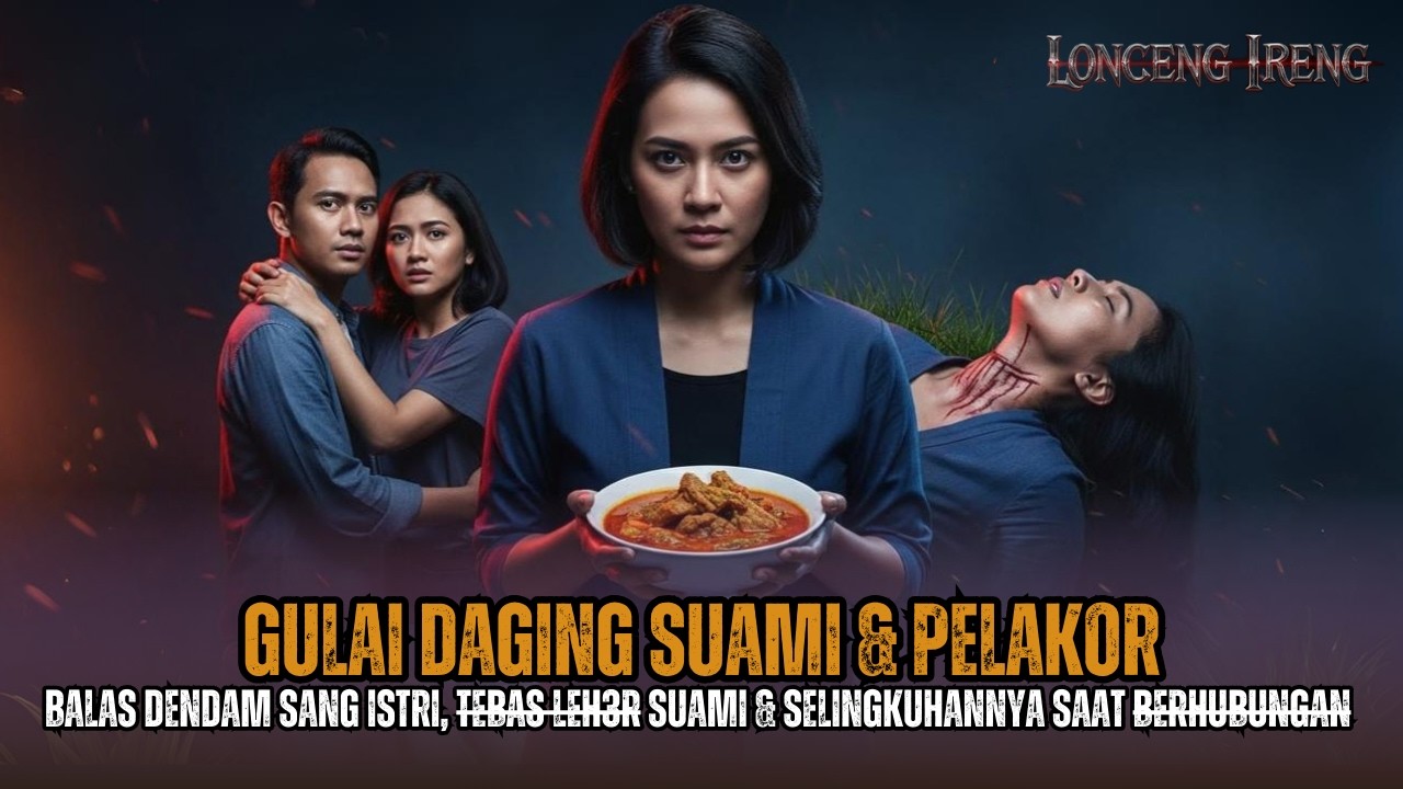 GULAI DAGING SUAMI DAN PELAKOR! Balas Dendam Sadis Istri Sah! KISAH NYATA