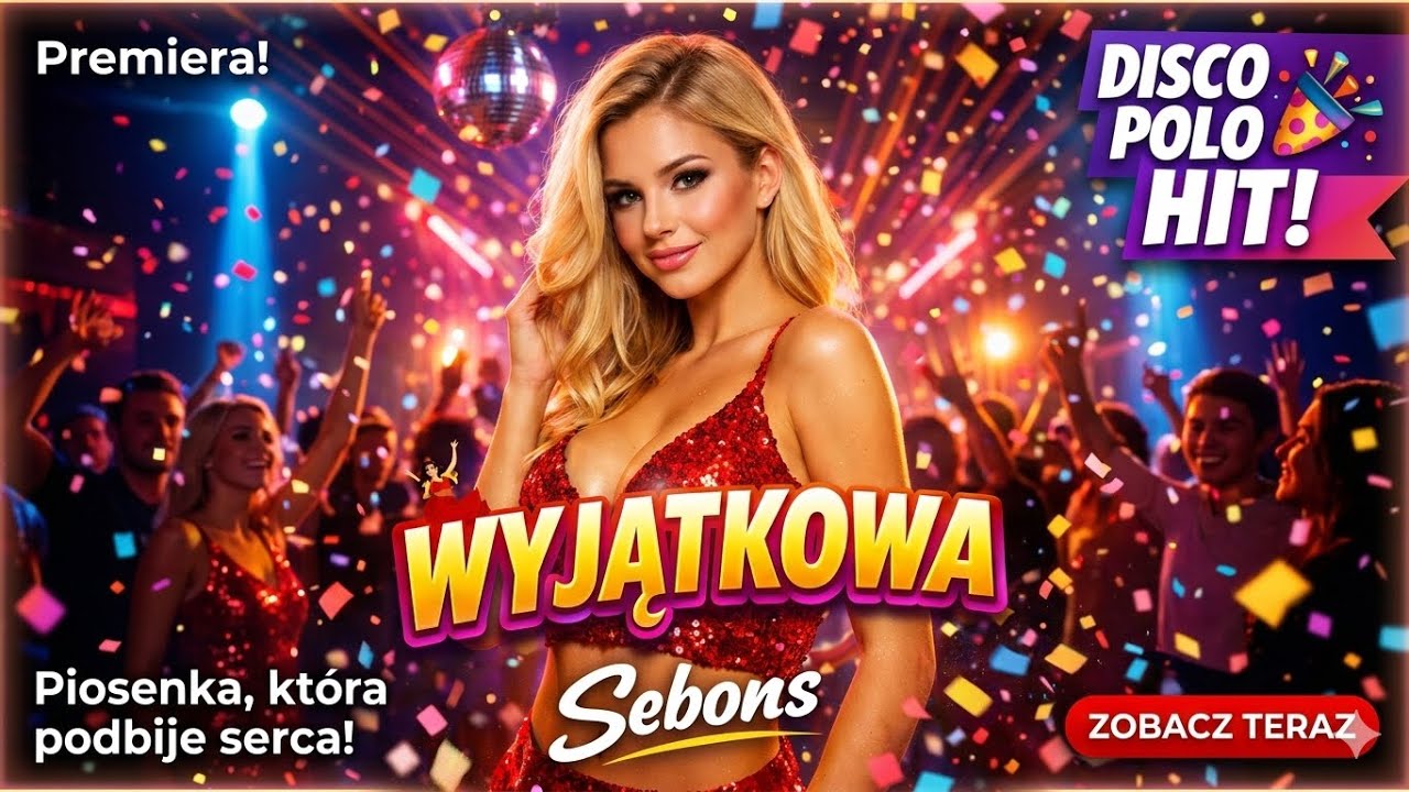 Wyjątkowa 💃 Disco Polo Taneczne 2026 – Sebons 🎉 