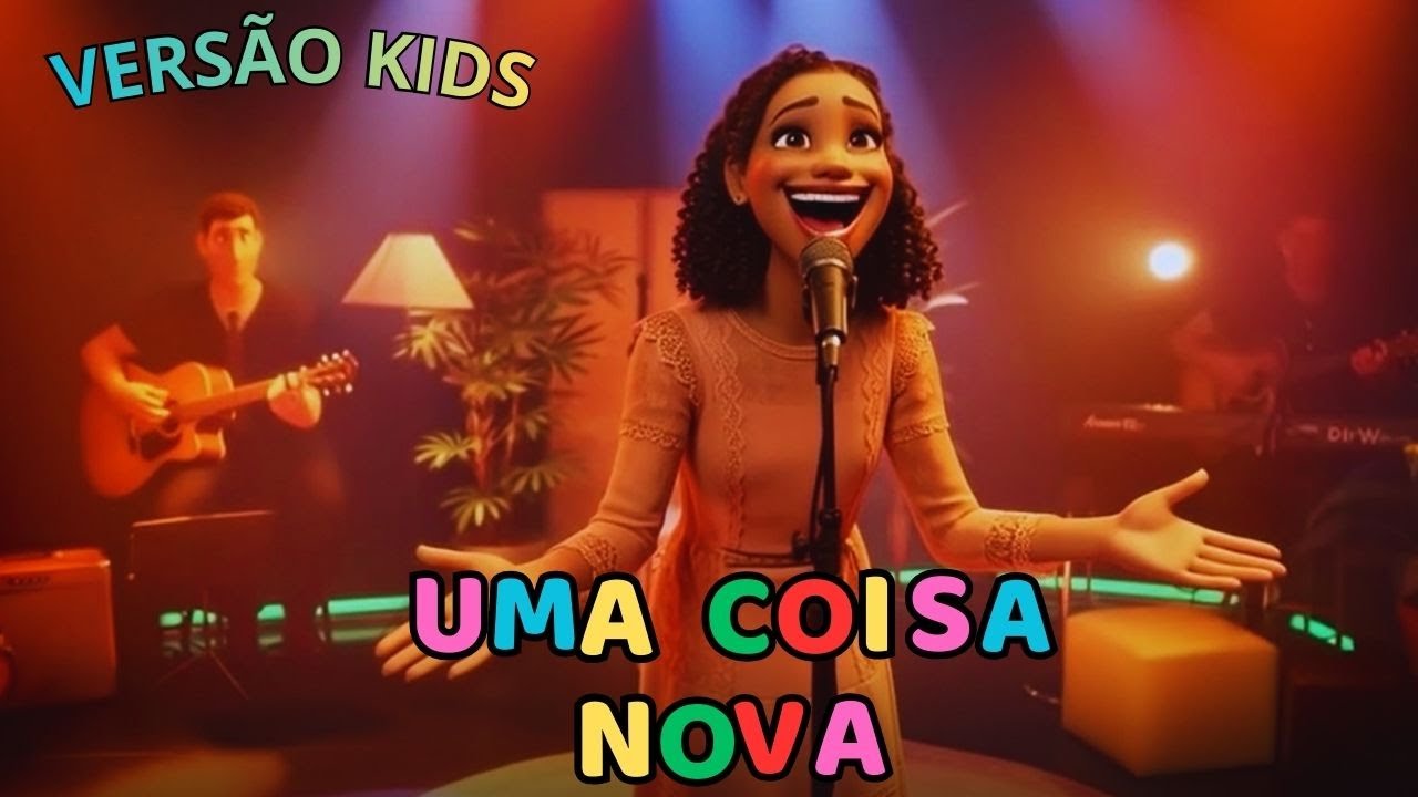 Uma Coisa Nova | Música Cristã Infantil | Louvor Kids | MARIA MARÇAL
