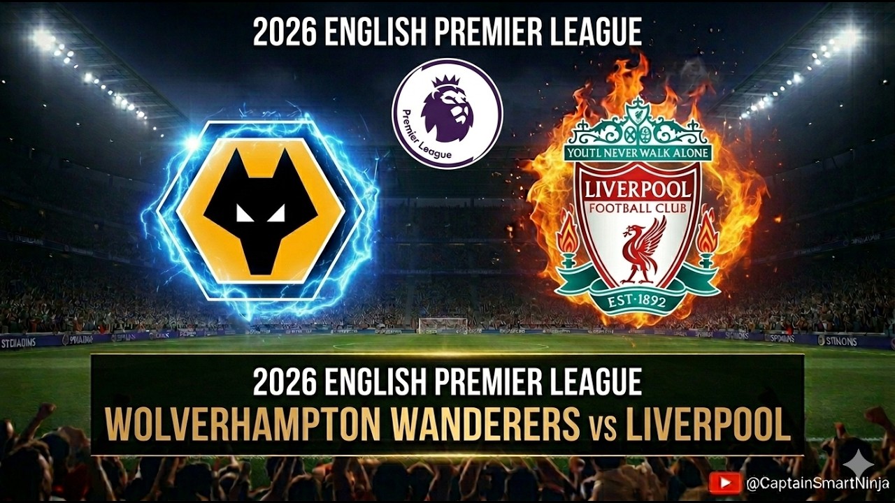2026 ENGLISH PREMIER LEAGUE.WOLVERHAMPTON WANDERERS VS LIVERPOOL.FC 25 SIMULATION.