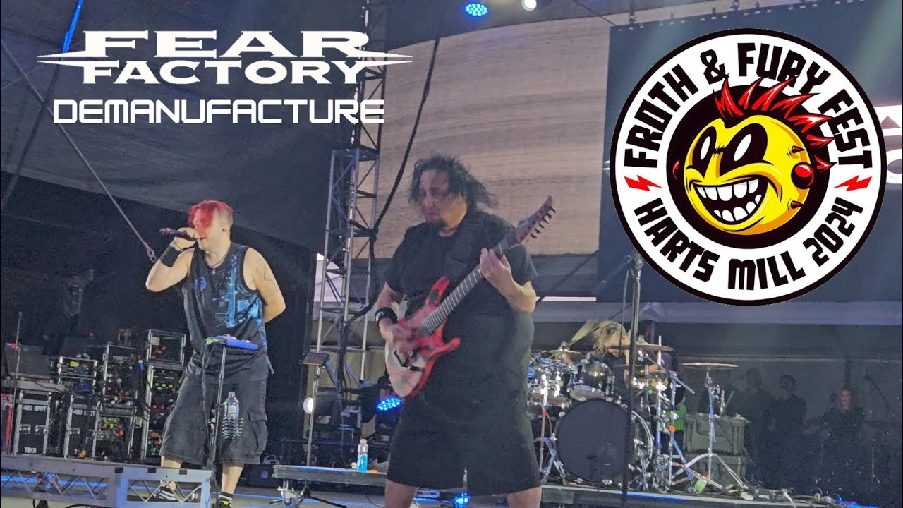 Fear Factory - Demanufacture @frothandfuryfest 9/11/24 Hart's Mill, Port Adelaide, SA AUSTRALIA